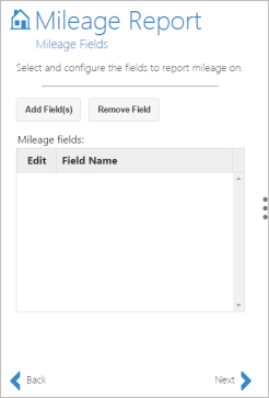 Add a mileage field Add a mileage field